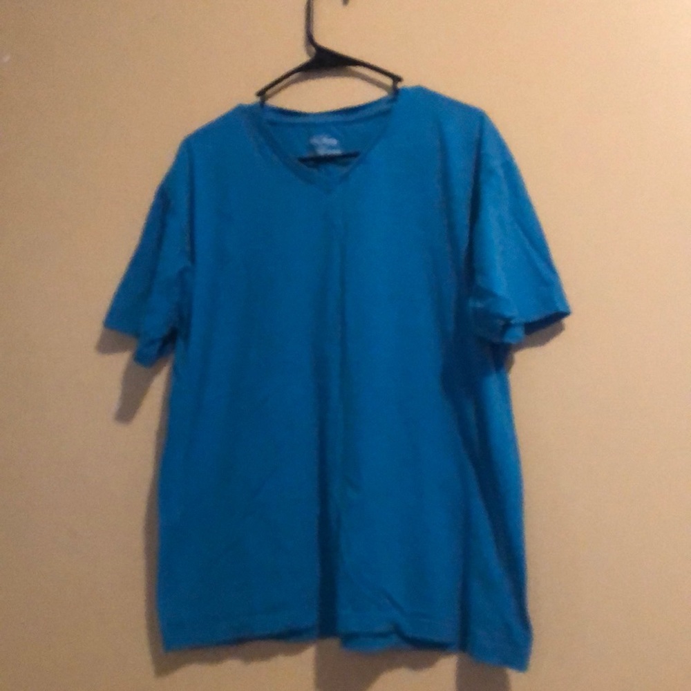 Galaxy, mens blue t-shirt, 2XL